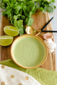 Creamy Cilantro Crema Sauce